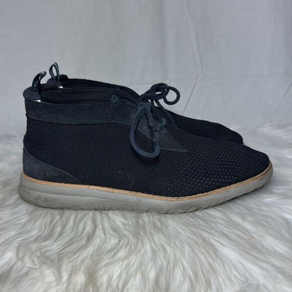 UGG Union. Chukka Men's Navy Hyper Weave Casual Shoe Sz 9 - Picture 5 of 7